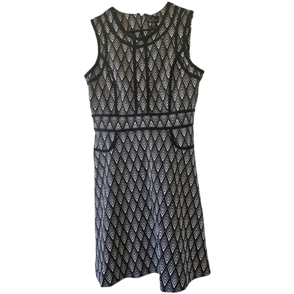 Worthington black and white dress. Size M